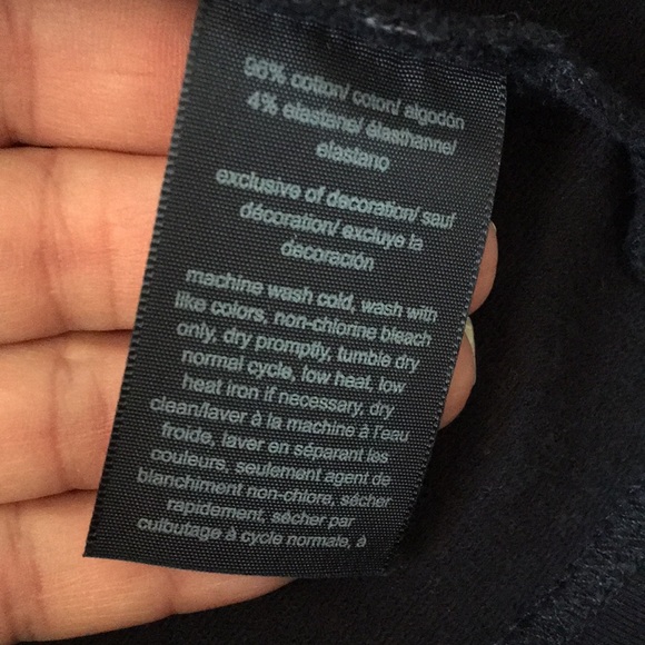 NWOT Tommy Hilfiger M navy blue military jacket - Picture 6 of 7